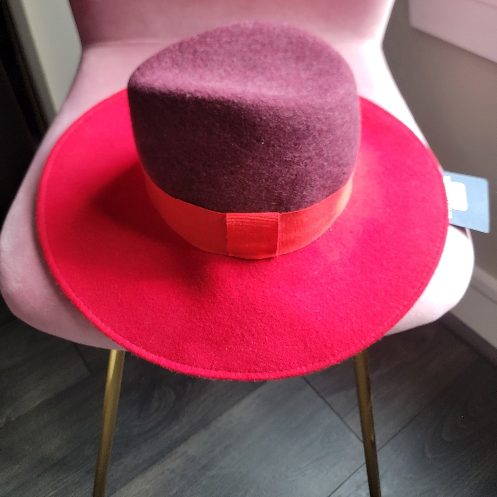 Goorin Bros Red and Purple Women's Hat - Picture 2 of 3